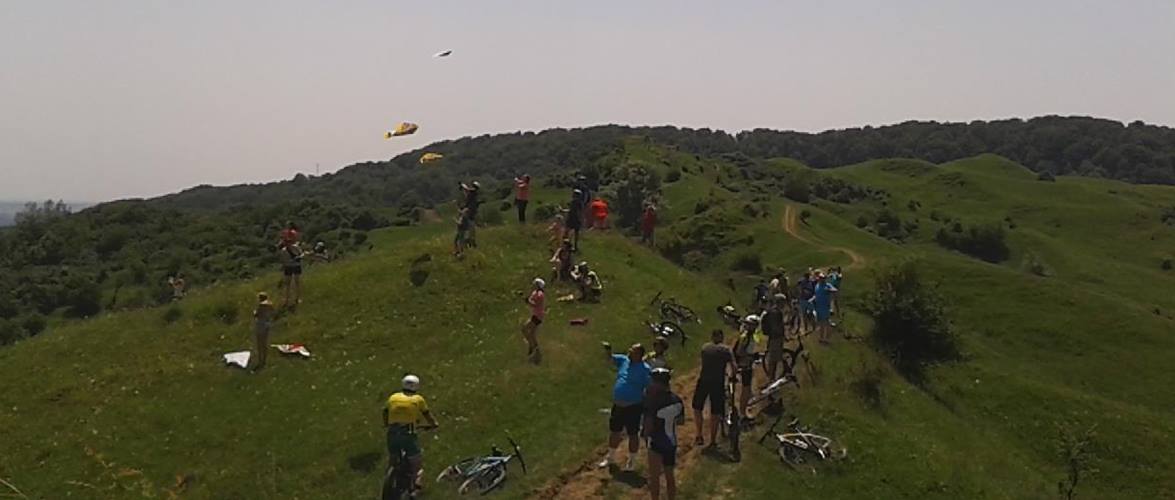 Cu bicicleta la Breaza